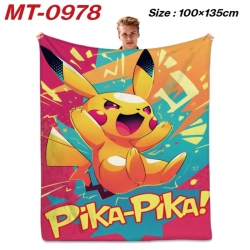 Pokemon Anime flannel blanket ...