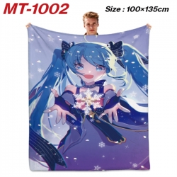 Hatsune Miku Anime flannel bla...