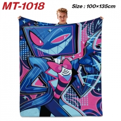 Hazbin Hotel Anime flannel bla...