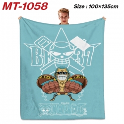 One Piece Anime flannel blanke...