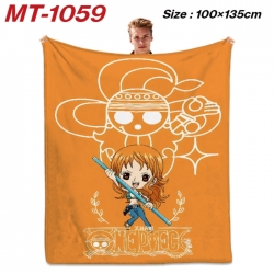 One Piece Anime flannel blanke...
