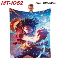 One Piece Anime flannel blanke...