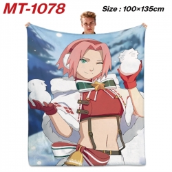 Naruto Anime flannel blanket a...