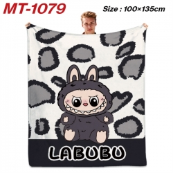 Labubu Anime flannel blanket a...