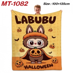 Labubu Anime flannel blanket a...