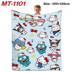 Sanrio Anime flannel blanket a...