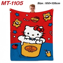Sanrio Anime flannel blanket a...
