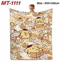 Sanrio Anime flannel blanket a...