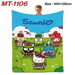 Sanrio Anime flannel blanket a...