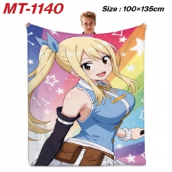 Fairy tail Anime flannel blank...