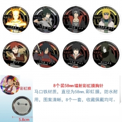 Naruto Anime Circular laser ra...