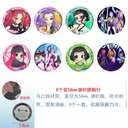 K-Pop Demon Hunters Anime roun...