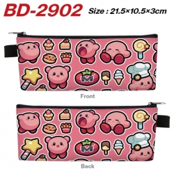 Kirby Anime PU Leather Zipper ...