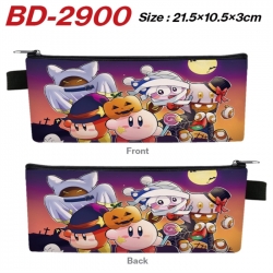Kirby Anime PU Leather Zipper ...