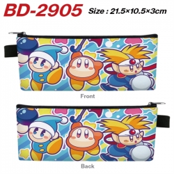 Kirby Anime PU Leather Zipper ...