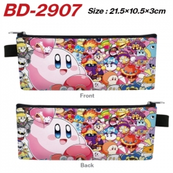 Kirby Anime PU Leather Zipper ...