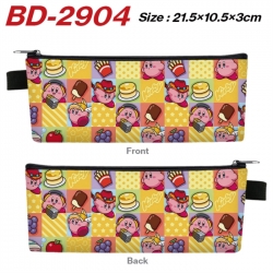 Kirby Anime PU Leather Zipper ...