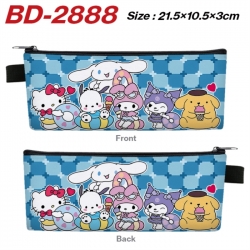 Sanrio Anime PU Leather Zipper...