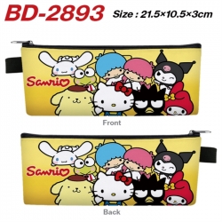 Sanrio Anime PU Leather Zipper...