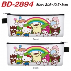 Sanrio Anime PU Leather Zipper...