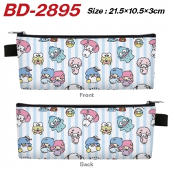 Sanrio Anime PU Leather Zipper...