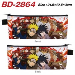 Naruto Anime PU Leather Zipper...