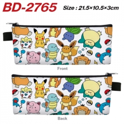 Pokemon Anime PU Leather Zippe...