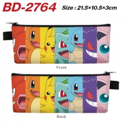 Pokemon Anime PU Leather Zippe...