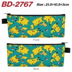 Pokemon Anime PU Leather Zippe...