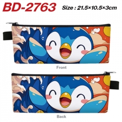 Pokemon Anime PU Leather Zippe...