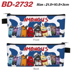 Among us Anime PU Leather Zipp...