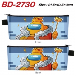 Among us Anime PU Leather Zipp...