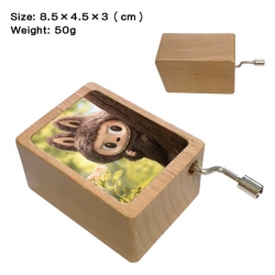 Labubu Anime printed wooden mu...