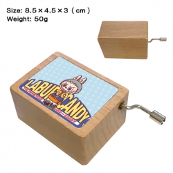 Labubu Anime printed wooden mu...