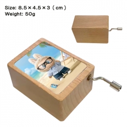 Labubu Anime printed wooden mu...