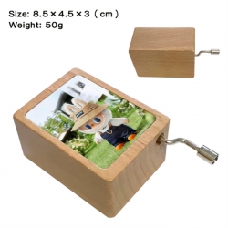 Labubu Anime printed wooden mu...