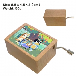 Bluey Anime printed wooden mus...
