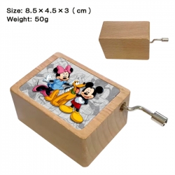 Mickey Anime printed wooden mu...