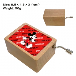 Mickey Anime printed wooden mu...