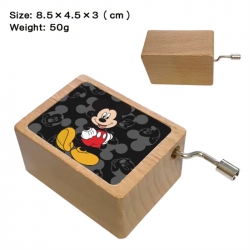 Mickey Anime printed wooden mu...