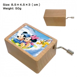 Mickey Anime printed wooden mu...