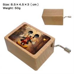 Mickey Anime printed wooden mu...