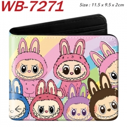 Labubu Animation color PU leat...