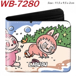 Labubu Animation color PU leat...