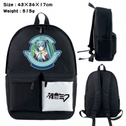 Hatsune Miku Anime black and w...
