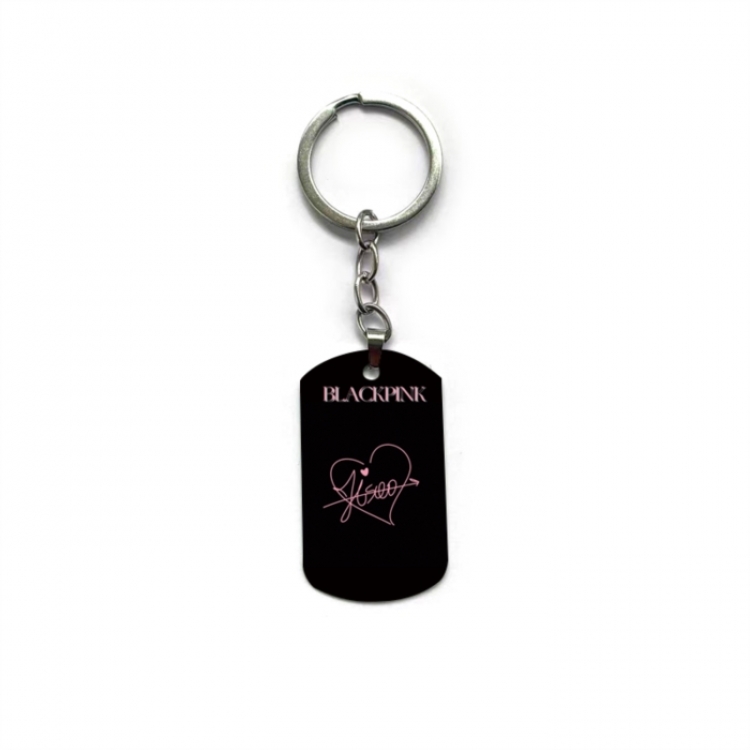 BLACK PINK Anime double-sided full-color printed keychain price for 5 pcs