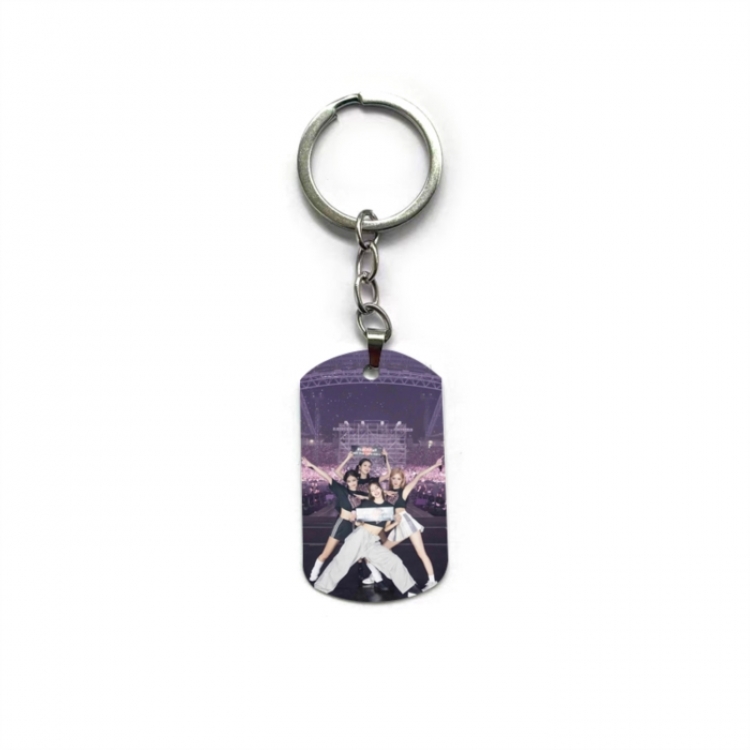 BLACK PINK Anime double-sided full-color printed keychain price for 5 pcs