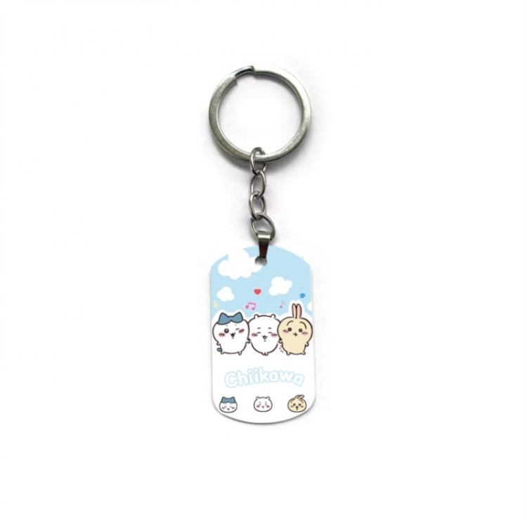 Chiikawa Anime double-sided full-color printed keychain price for 5 pcs