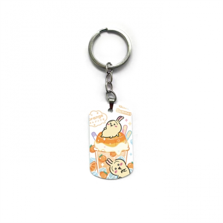 Chiikawa Anime double-sided full-color printed keychain price for 5 pcs