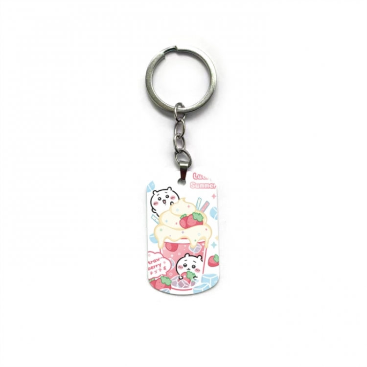 Chiikawa Anime double-sided full-color printed keychain price for 5 pcs